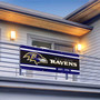 Baltimore Ravens 6 Foot Banner