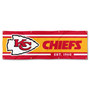 Kansas City Chiefs 6 Foot Banner