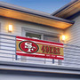 San Francisco 49ers 6 Foot Banner