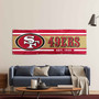 San Francisco 49ers 6 Foot Banner