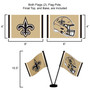 New Orleans Saints Small Table Desk Flag