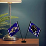 Baltimore Ravens Small Table Desk Flag