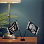 Las Vegas Raiders Small Table Desk Flag