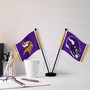 Minnesota Vikings Small Table Desk Flag