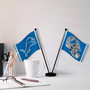 Detroit Lions Small Table Desk Flag