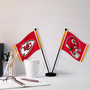 Kansas City Chiefs Small Table Desk Flag