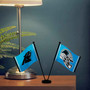 Carolina Panthers Small Table Desk Flag