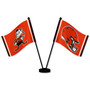 Cleveland Browns Small Table Desk Flag