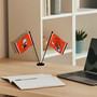 Cleveland Browns Small Table Desk Flag