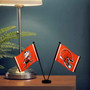 Cleveland Browns Small Table Desk Flag