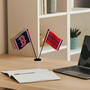 Boston Red Sox Small Table Desk Flag