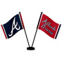Atlanta Braves Small Table Desk Flag