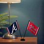 Atlanta Braves Small Table Desk Flag