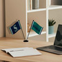 Seattle Mariners Small Table Desk Flag
