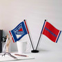 New York Rangers Small Table Desk Flag