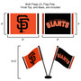 San Francisco Giants Small Table Desk Flag