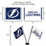 Tampa Bay Lightning Small Table Desk Flag