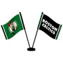 Boston Celtics Small Table Desk Flag