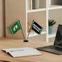 Boston Celtics Small Table Desk Flag