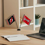 New Jersey Devils Small Table Desk Flag