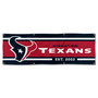 Houston Texans 6 Foot Banner