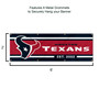 Houston Texans 6 Foot Banner
