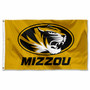 Missouri Tigers Mizzou Gold Logo Flag