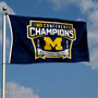 Michigan Team University Wolverines 2023 Big Ten Football Champions Flag