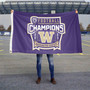Washington UW Huskies 2023 PAC 12 Football Champions Flag