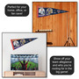 Texas Longhorns vs Washington Huskies 2023 CFP Sugar Bowl Game Dueling Pennant Flag