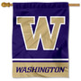 Washington UW Huskies Wordmark Logo Banner Flag