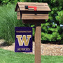 Washington UW Huskies Wordmark Garden Flag