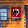 Carnegie Mellon Tartans Wordmark Logo Banner Flag