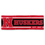 Nebraska Cornhuskers 6 Foot Banner