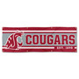 Washington State Cougars 6 Foot Banner