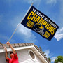 Michigan Team University Wolverines 2023 and 12x Time National Champions Flag