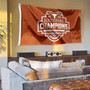 Texas Longhorns 2023 Womens Volleyball National Champions Logo Flag