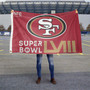 San Francisco 49ers 2024 Super Bowl Bound and NFC Champions 3x5 Banner Flag