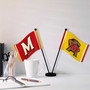 Maryland Terrapins Small Table Desk Flag