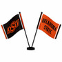 Oklahoma State Cowboys Small Table Desk Flag