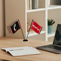 Cincinnati Bearcats Small Table Desk Flag