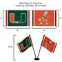 Hurricanes Small Table Desk Flag