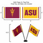 Arizona State Sun Devils Small Table Desk Flag