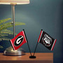 Georgia Bulldogs Small Table Desk Flag