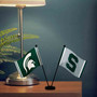 Michigan State Spartans Small Table Desk Flag