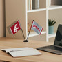 Washington State Cougars Small Table Desk Flag