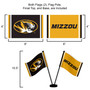 Missouri Tigers Small Table Desk Flag