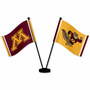 Minnesota Gophers Small Table Desk Flag