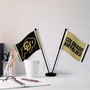 Colorado Buffaloes Small Table Desk Flag