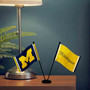 Michigan Team University Wolverines Small Table Desk Flag